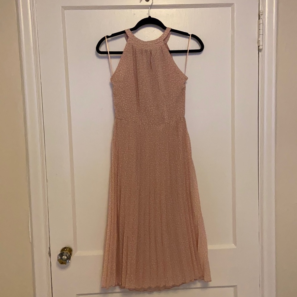 Pink Midi Dress